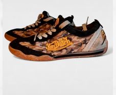 Vintage Von Dutch Jax Psycho Sneakers - Leopard/Suede Y2K Size 5/37