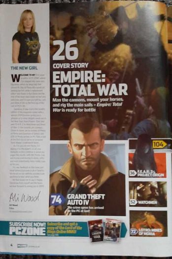 PC Zone Magazine - Issue 203 (February 2009) Empire: Total War Cover