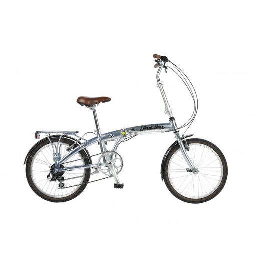 20" Wheel Viking Park Lane 7 Speed Alloy Folder, Silver
