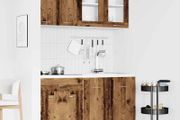 4 Piece Kitchen Cabinet Set Old Wood