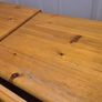 Pair of Solid Pine 3-Drawer Lockers Image 6