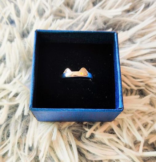 Cat Ears Silver Ring
