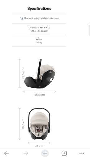 Britax car seat brand new