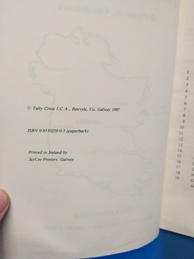 Ballynakill Connemara history book