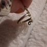 vintage sterling silver snake ring Image 5