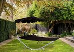 Portable Black Double Hammock Bed For Relaxing