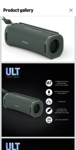 Sony Bluetooth ULT Field 1 Speaker