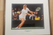 Unique Tennis Memorabilia with COA  Steffi Graf Signed 10x8 Framed Photo