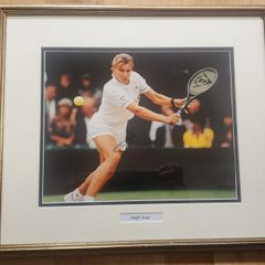 Unique Tennis Memorabilia with COA  Steffi Graf Signed 10x8 Framed Photo
