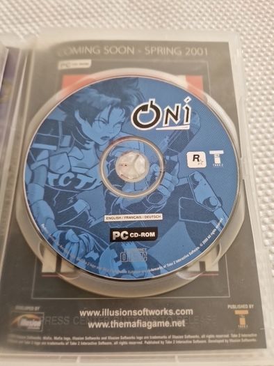 Oni Pc Cd Rom Games Original