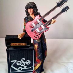 NECA Jimmy Page Led Zeppelin 7" Action Figure , Dragon Suit
