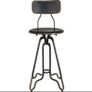 One genuine Dutchbone Ovid counter stool in excellent condition. Image 4