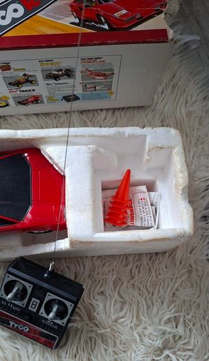 Tyco R/c turbo red lamborghini