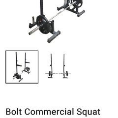 Bolt 275kg Rated Heavy Squat Stands, Selling Cheap!