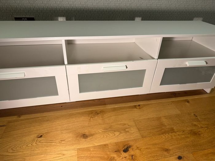 TV bench, white From IKEA!