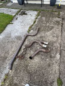 Stainless Steel cat back exhaust for petrol focus st Mk3