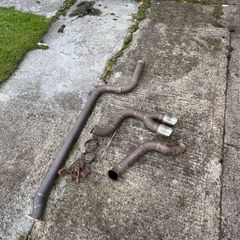 Stainless Steel cat back exhaust for petrol focus st Mk3