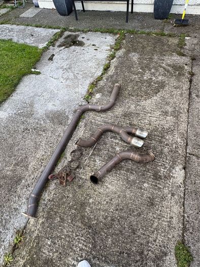 Stainless Steel cat back exhaust for petrol focus st Mk3