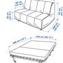 2 seater sofa bed Image 3