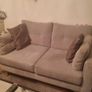 Light grey 2 seater sofe. Image 10