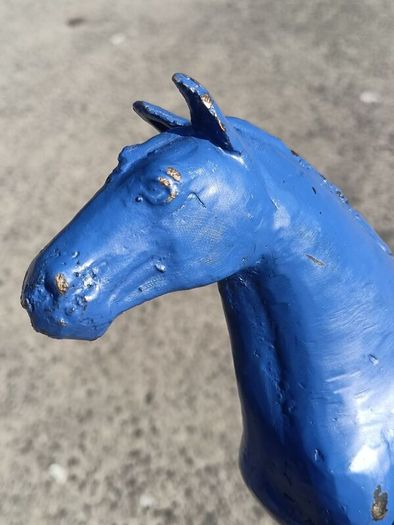 Cold Paint 12" Bronze Horse