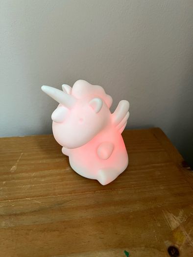 Colour Change Unicorn Lamp