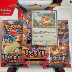 Pokemon obsidian flames Eevee promo blister