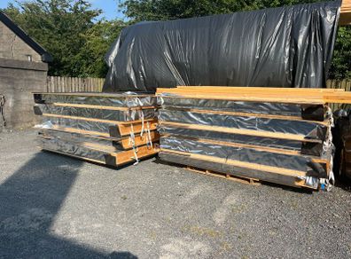 Timber frame walls