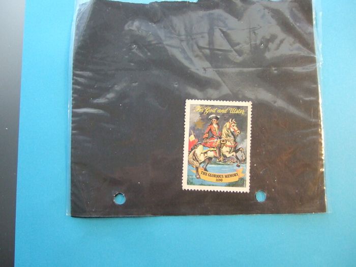 Northern Ireland Propaganda Stamp.