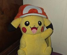 Tomy Pikachu with Ash's Hat Plush