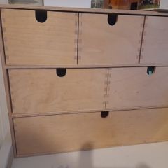 IKEA Wooden Drawer Unit