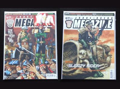 Judge Dredd Megazine 220 and 221