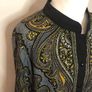 Bob Mackie paisley blouse (XL) Image 3