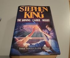 Stephen King 3 books on one collection