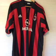 AC Milan Jersey. Season 2003/2004. Official Adidas Home Jersey From 2003. Authentic Original From 2003. Not A Modern Day Remake.