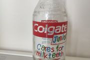 Unigate 1980s milk bottle Colgate