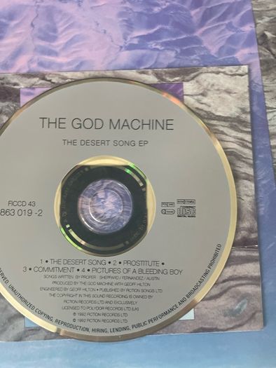 The God Machine - The Desert Song EP