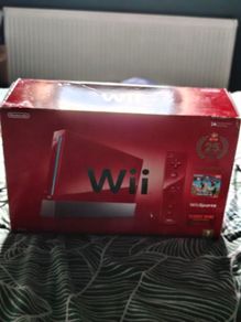 Anniversary Red Nintendo Wii Boxed