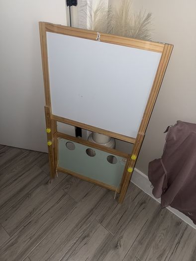 chalkboard whiteboard easel