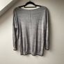 Mint Velvet Granite Grey Hummingbird Embellished Knit Jumper Image 8