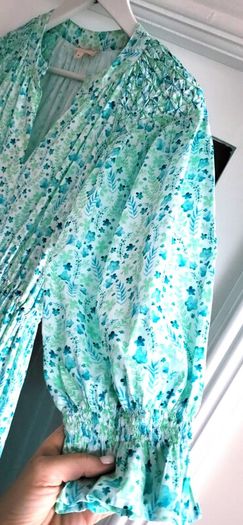 SERAPHINA The Floral Smock Dress with pockets Sz M (Fit 12-14UK) - Rrp 155 (New)