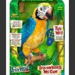 New In Sealed Box. Fur Feal Parrot