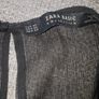 Zara ladies size xs / uk8 black top Image 4