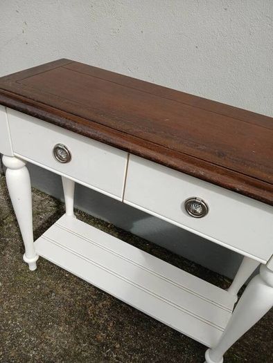 Console table solid wood