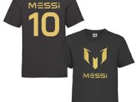 main image for ad Lionel Messi Inspired Soccer T shirt footy merch Messi Merch Messi TEEs Boys Girls Gift Top Tee 3-13yrs Number 10 #10