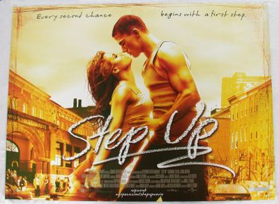 Step Up Dance / Romance Movie 2006 UK Quad Poster