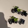 4 lego motorbikes scramblers dirt bikes Image 5