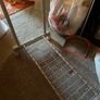 extendable adjustable double clothes rail with shoe rack Image 6
