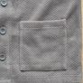 Folk Men's Greyson Waffle knit Mole Overshirt Size Large Image 2