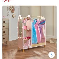 Brand new kids dress wardrobe and mirror